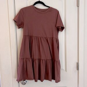 OLD NAVY Tiered Mini Swing Dress
